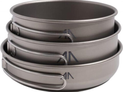 Ultralight Titanium Cook Set