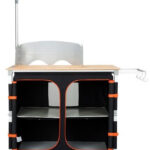 Bamboo Outdoor Kitchen Station